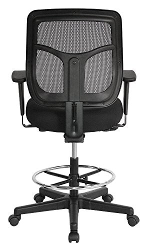 Eurotech Seating Apollo DFT9800 Drafting Stool, Black
