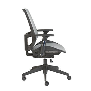 Euro Style Vahn Office Chair, Gray Mesh