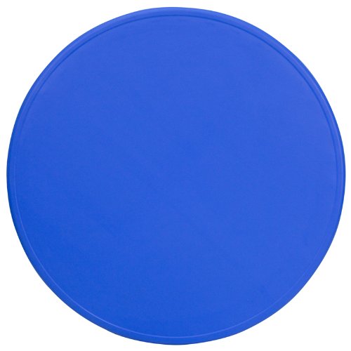 Flash Furniture 45'' Round Blue Plastic Height Adjustable Activity Table