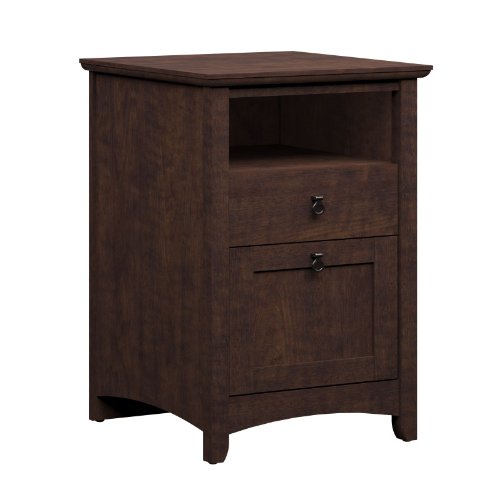 Buena Vista L Shaped Desk with 2 Drawer File Cabinet