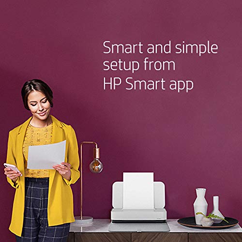 HP Tango X Smart All-in-One Printer, Bundled with 75 Sheets of Photo Paper – Designed for your Smartphone with Remote Wireless Printing, HP Instant Ink & Amazon Dash Replenishment ready