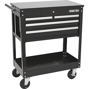 Ironton 4-Drawer Tool Cart - 30in. - 500-Lb. Capacity