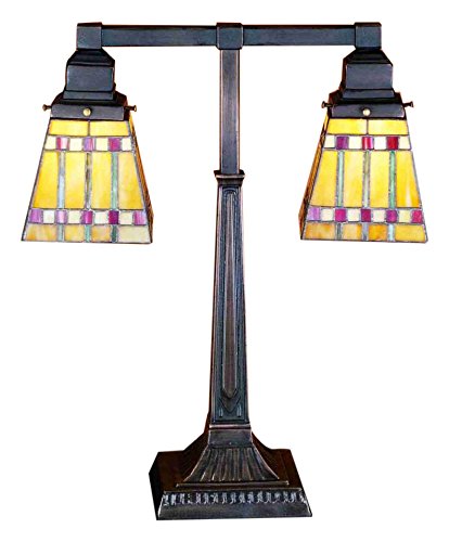 Meyda Tiffany 24286 Lighting 19.5" Height Bronze/Dark