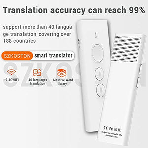 None Multi-Language Instant Voice Translator Portable Smart Voice Translator Online Russian Language Learning