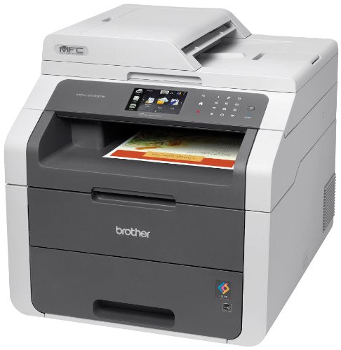 Brother MFC9130CW Wireless All-In-One Printer with Scanner, Copier and Fax, Amazon Dash Replenishment Ready