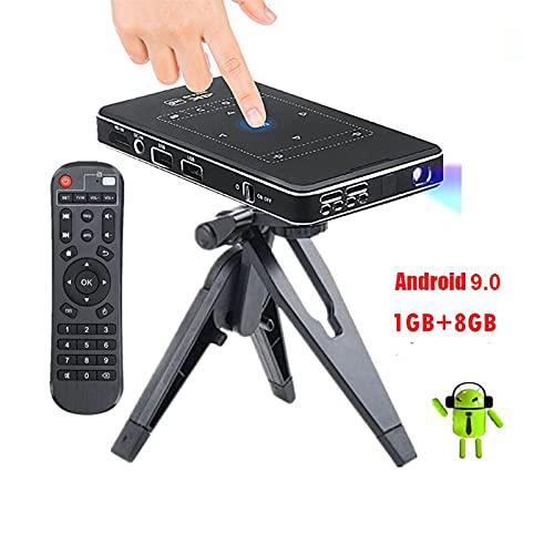 KFJZGZZ Projector 4K Mini WiFi Full HD 1080P LED Portable Home Theater Smart Video Projector