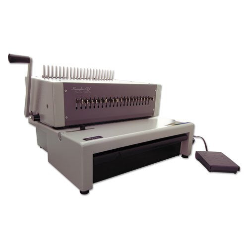 Swingline GBC Binding Machine, Electric, Binds 500 Sheets, Punches 25 Sheets, CombBind C800PRO (27170)