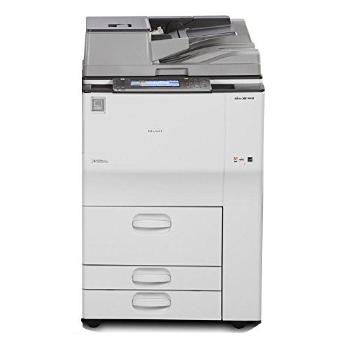 Ricoh Aficio MP 7502 High-Speed Tabloid-Size Black and White Laser Multifunction Copier - 75ppm, Copy, Print, Scan, E-Mail, Network, 2 Trays, Tandem Tray