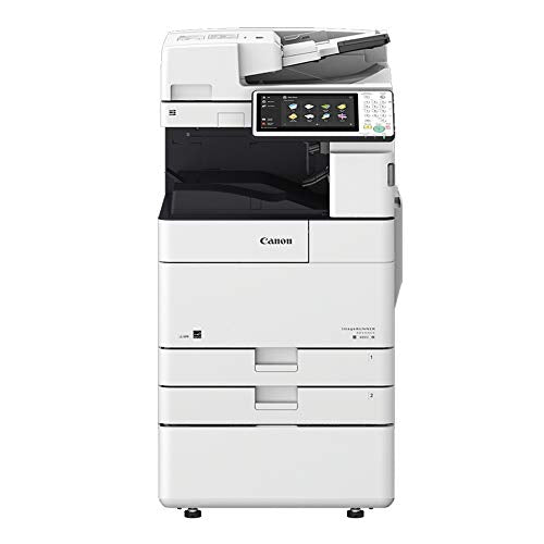 Canon ImageRunner Advance 4545i A3 Monochrome Laser Multifunction Printer - 45ppm, A3/A4, Print, Copy, Scan, Email, Internet Fax, Auto Duplex, Network, Wireless, 1200 x 1200 DPI, 2 Trays, Stand