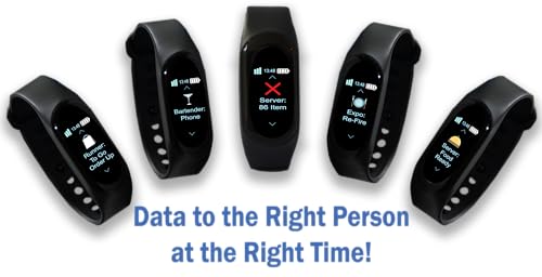 JTech LinkWear Watch Paging System with 6 Smart Bands