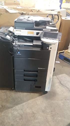 Konica Minolta BizHub C364e Color Laser Multifunction Copier - 36ppm, Tabloid, Copy, Print, Scan, 2 Trays, Cabinet (Certified Refurbished)