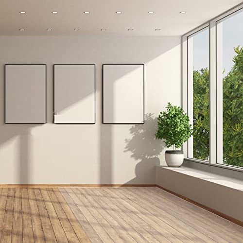 LPRR Transparent Hardwood Floor Protectors - Office Chair Rug - Kitchen Floor Mats (Various Sizes Available)