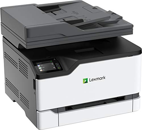 Lexmark MC3224adwe Color Multifunction Laser Printer with Print, Copy, Fax, Scan and Wireless capabilities, Two-Sided Printing with Full-Spectrum Security and Prints Up To 24 ppm (40N9050)