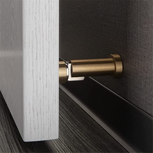 Magnetic Doorstop Copper Brushed Floor Mount Door Stopper