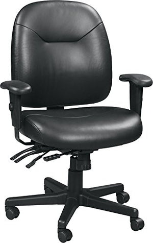 Eurotech Seating 4x4 LE LM59802A-BLKL Slider Swivel Chair, Black