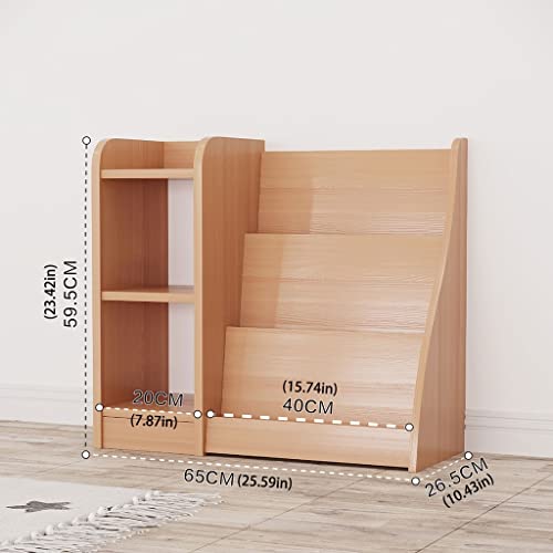 BNNP Desktop 3-Layer Bookshelf Organizer - Office File Storage Rack