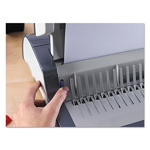 Fellowes Quasar E 500 Electric Comb Binding Machine - Electrical - CombBind - 500 Sheet(s) Bind - 20 Pu