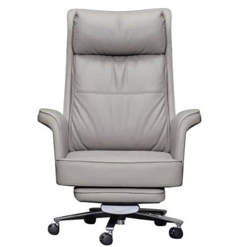 High Back Executive Office Chair with Footstool