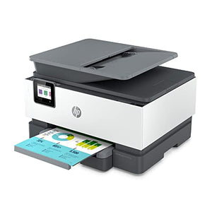 HP OfficeJet Pro 9018e Wireless Color All-in-One Printer with Bonus 6 Months Instant Ink - HP+ (1G5L5A), White