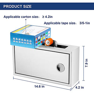 Hanchen Automatic Tape Dispenser Tape Cutting Machine Tape Sealing Machine Packing Packaging Machine Carton Sealing Paper Tape Machine Sealer for Box