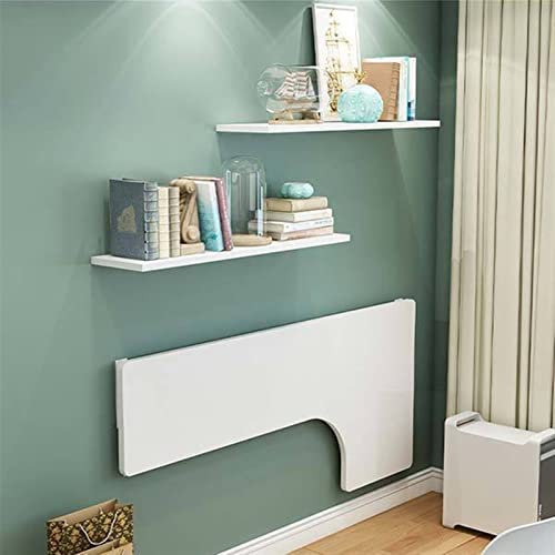 BinOxy Wall-Mounted Foldable Computer Desk with Steel Bracket - Multifunctional Table for Small Spaces