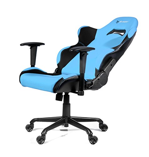 Arozzi Torretta XL Series Gaming Racing Style Swivel Chair, Azure