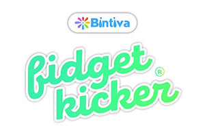 Bintiva Fidget Kicker Desk Band - Unique Design That Won't Slip Down - Can Increase Focus for Children with ADD ADHD and Sensory Seekers - School Desks