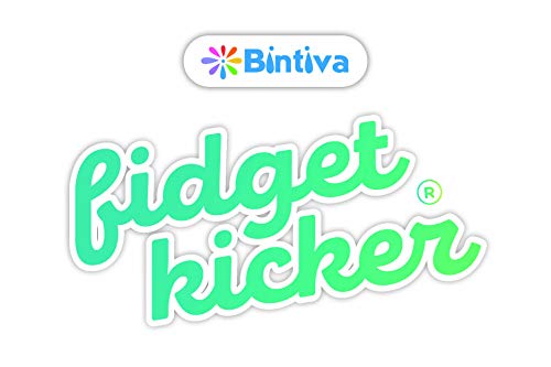 Bintiva Fidget Kicker Desk Band - Unique Design That Won't Slip Down - Can Increase Focus for Children with ADD ADHD and Sensory Seekers - School Desks