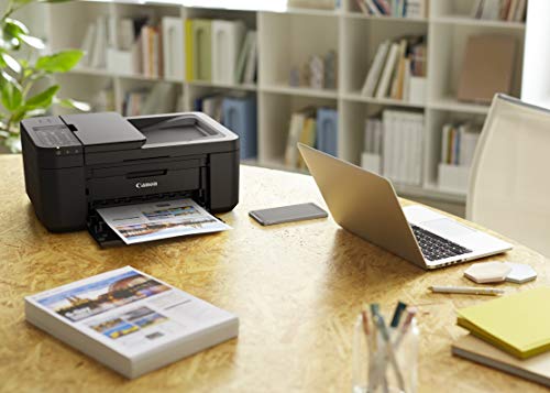 Canon PIXMA TR4520 Wireless All in One Photo Printer with Mobile Printing, Black, Works with Alexa