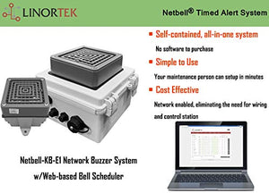 Netbell All-in-One IP Enabled Extra Loud Industrial Lunch Break Buzzer System