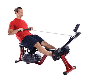 Stamina | X Water Rower, Black/Red