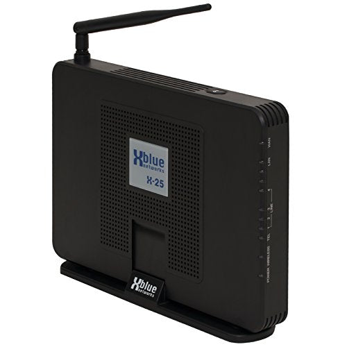 XBLUE X25 Phone System (C2505) with (5) X3030 IP Phones - Auto Attendant, Voicemail, Caller ID, Paging & Remote Phones
