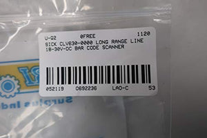 SICK CLV630-0000 Long Range Line Bar Code Scanner 18-30V-DC