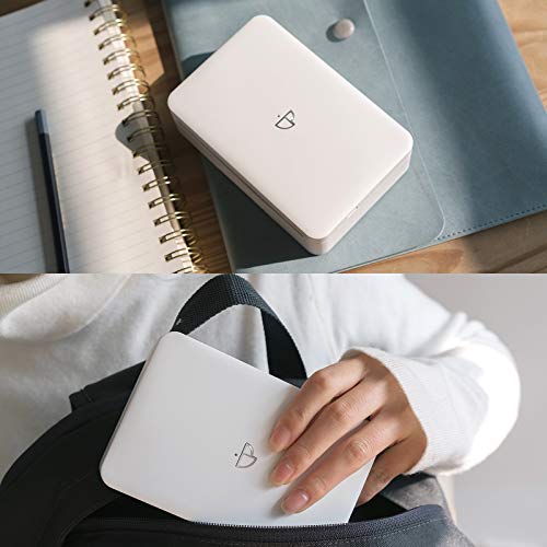 Portable BT Wireless Thermal Printer 300dpi - Smartphone Laptop Support