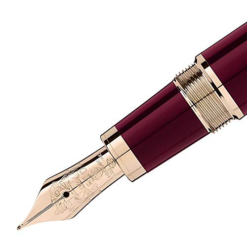 Montblanc John F. Kennedy Special Edition Burgundy Fountain Pen - 118051