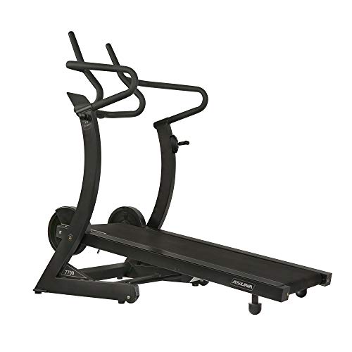 Sunny Health & Fitness Asuna High Performance Manual Treadmill with Heavy Duty Dual Flywheels, Tablet Holder, Incline, 440 LB Max Weight, 8 Level Resistance - 7700