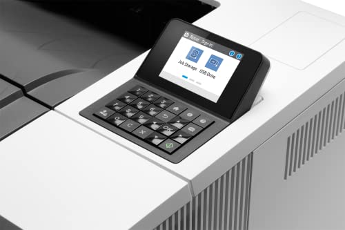 HP Laserjet Enterprise M507 n Single-Function Wired Black and White Monochrome Laser Printer - Print Only - 2.7" LCD, 45 ppm, 1200 x 1200 dpi, Manual Duplex Printing, USB and Ethernet Connectivity
