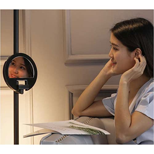 AOKLEY LED Floor Lamp with USB & Wireless Charging - Multifunction Standing Lamp