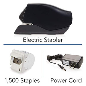 Swingline Electric Stapler, 502e Desktop, 25 Sheet Capacity, Jam Free, Black (S7050202)