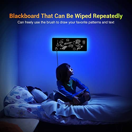 MEWG Black RGB Smart Wall Light Fixture 9W - 4 Pack