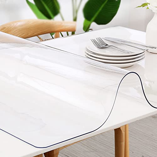 LPRR Chair Mat Clear Vinyl Protector for Hardwood Floors, Large Office Rug (140cmx700cm)