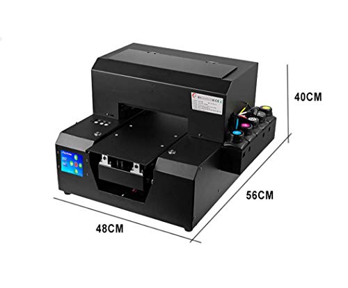 UV Flatbed Printer with 3D Textured Raised Embossed for Glass/Plastic/Leather/PVC/Metal/Phone case