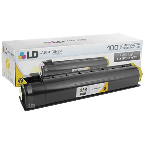LD Compatible Toner Cartridge Replacement for Toshiba T-FC25 (2 Black, 2 Cyan, 2 Magenta, 2 Yellow, 8-Pack)