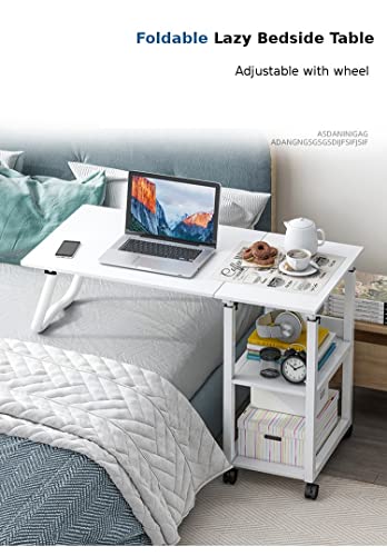 ZLYPSW Laptop Table Portable Folding Desk Bed Table Laptop Desk Computer Table for Bedroom Office Adjustable Movabl Computer Desk Table