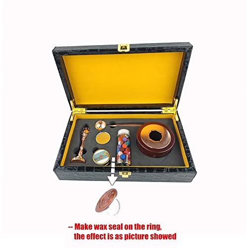 Personalized Wedding Invitation Sealing Wax Stamp Set Spoon Furnace