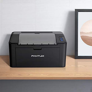 Pantum P2502W Monochrome Laser Printer Home Office School Student Mobile Wireless Printing- Small with PB-211EV