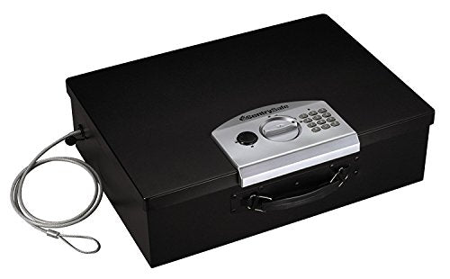 SentrySafe PL048E Electronic Security Box, 0.5 Cubic Feet, Black (Pack of 4)