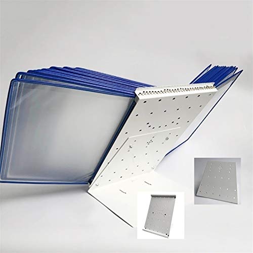 Deluxe Catalog Display Racks, Copyholders, Desktop/Wall Mounted Reference System - A4-30 Vertical Green