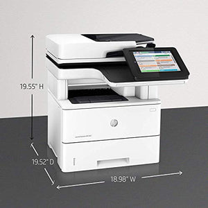 HP LaserJet Enterprise M527dn Multifunction Laser Printer with Built in Ethernet and Duplex Printing (Renewed)