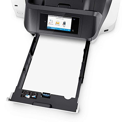 HP OfficeJet Pro 8720 All-in-One Wireless Printer, HP Instant Ink & Amazon Dash Replenishment ready - White (M9L75A)